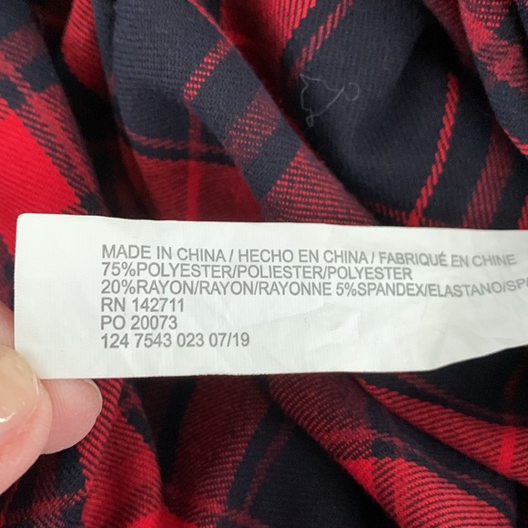 Eloquii Plaid Flannel Dress - Picture 13 of 14